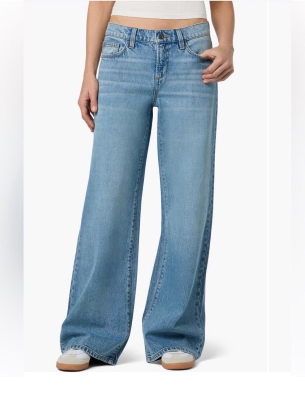 NWT Joe's Jeans Low Rise Wide Leg Jeans Size 27